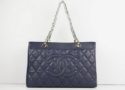 7A Replica Chanel 2011 Quality Handbags Navy-Blue Caviar 49810